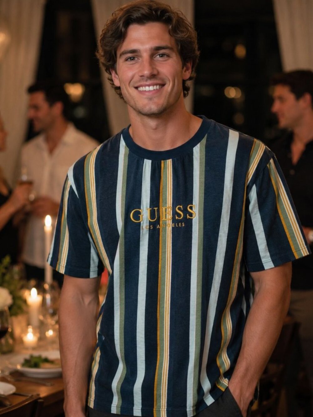 GUESS ORIGINAL MENS SHIRT (MEDIUM)